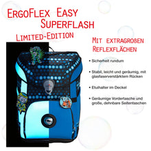 Lade das Bild in den Galerie-Viewer, DerDieDas Ergoflex Easy Exclusiv Superflash Blue Robot